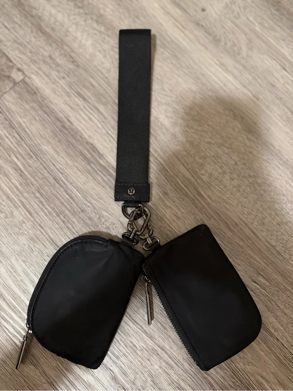 Lululemon Black Key Pouch Duo with Strap