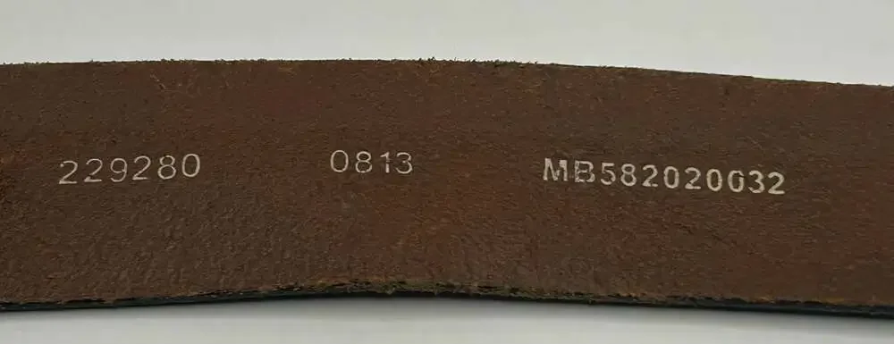 Fossil genuine leather
