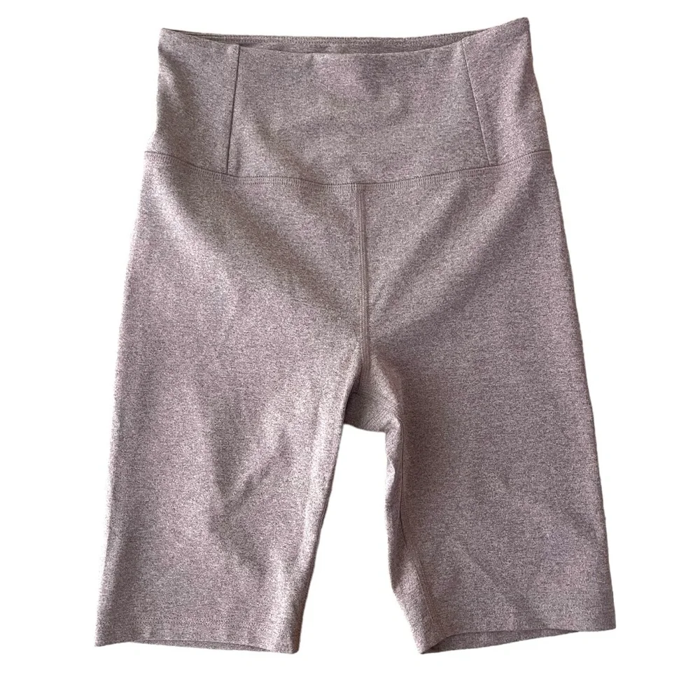 Girlfriend collective muted mauve pink compression biker shorts size‎ small