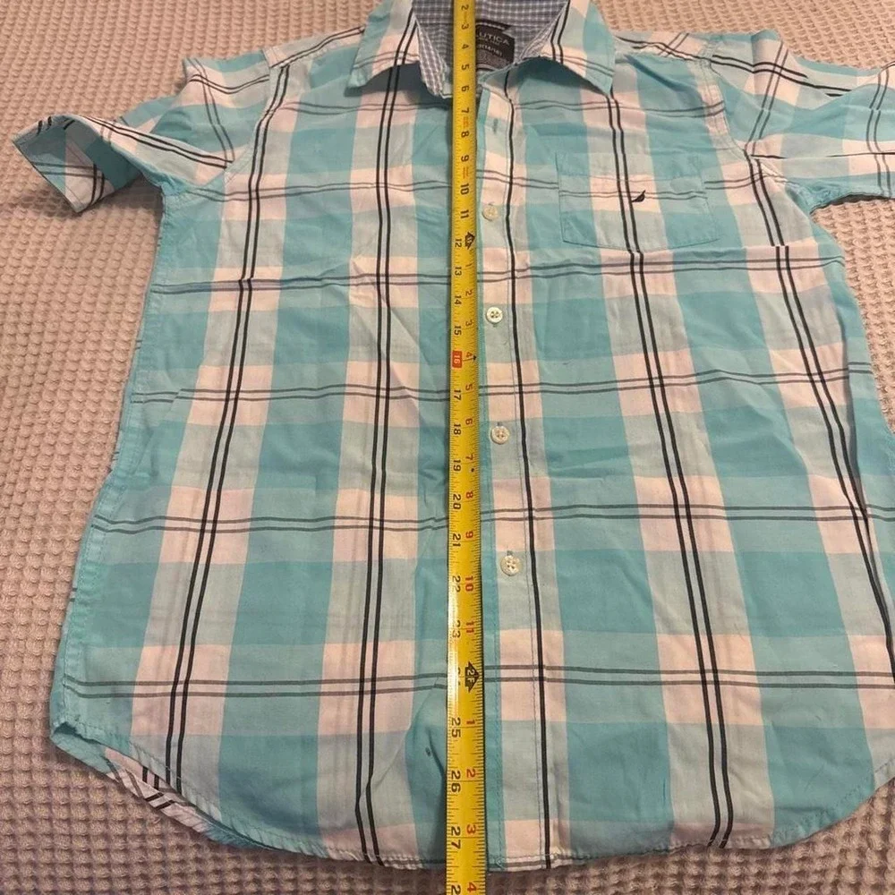 Nautica plaid boys