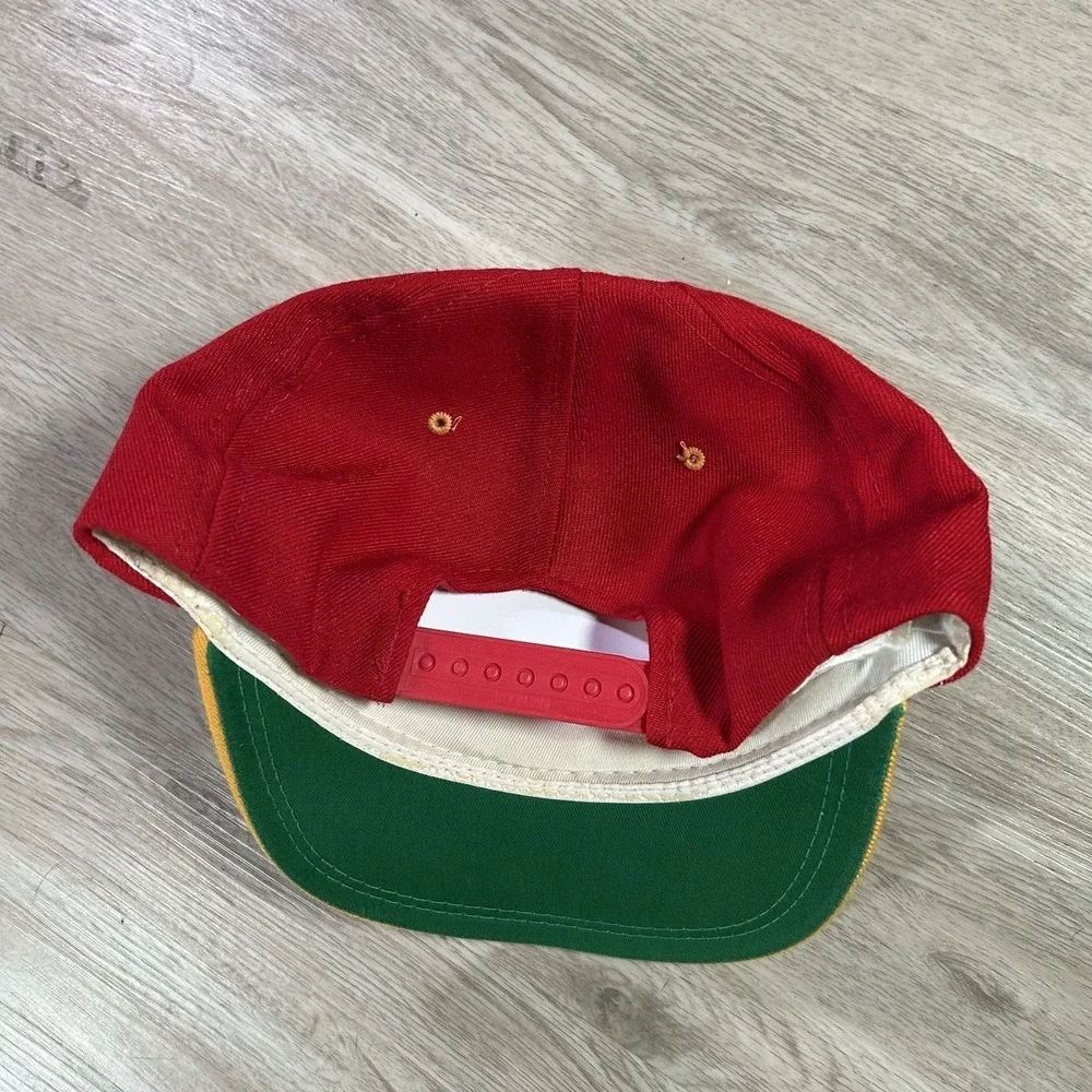 VTG Sports Specialties Kansas City Chiefs Script Snapback Hat NFL Red‎ Wool Cap