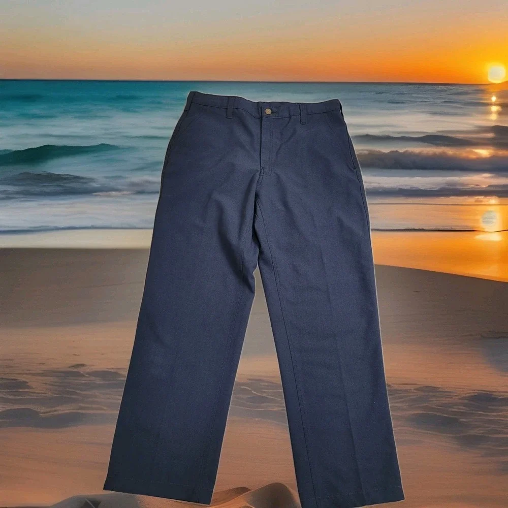 🔥Workrite FR Pants Mens 35x31 Navy Nomex‎ Flame Resistant Work CAT 1 NFPA 2112