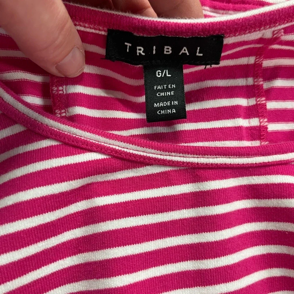 Tribal bright pink
