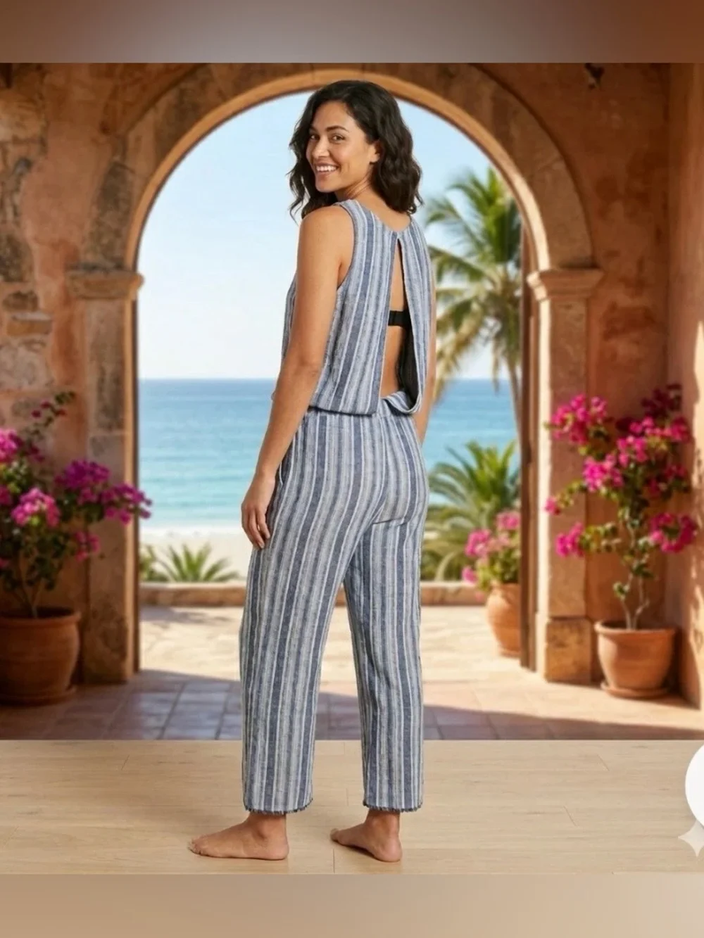 cloth & stone stripes sleeveless