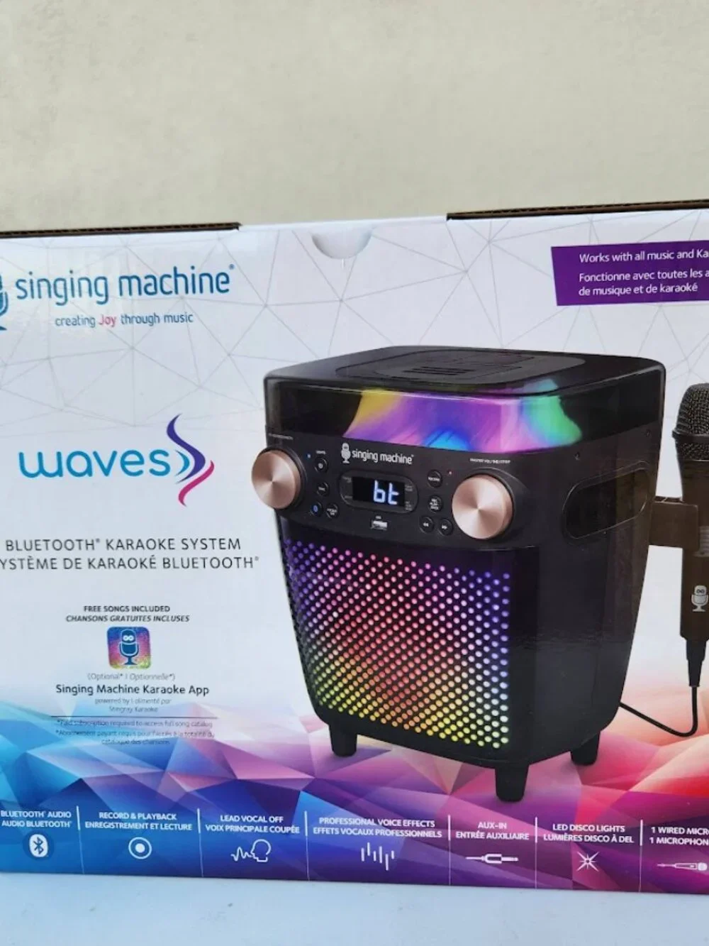 Singing Machine new karaoke
