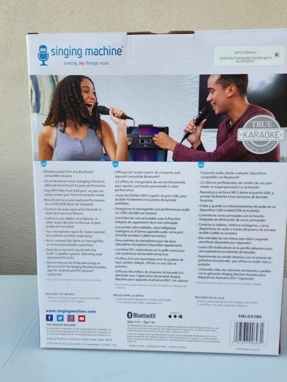Singing Machine new karaoke