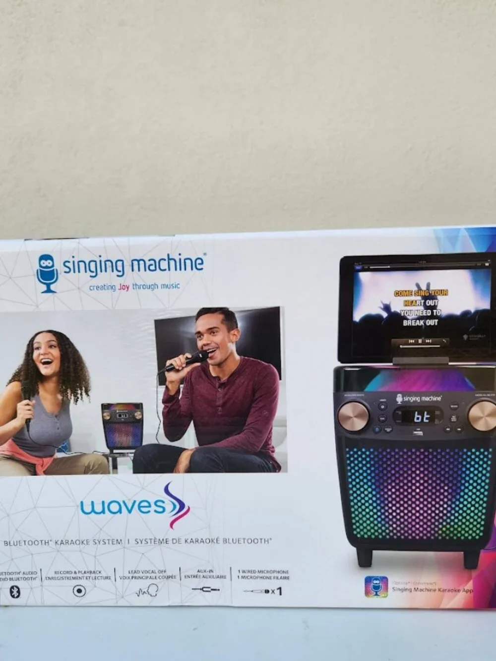 Singing Machine new karaoke