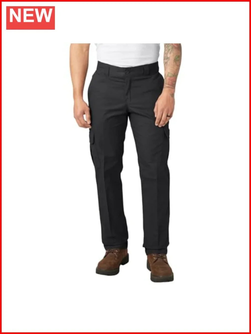 Men's Slim Fit Cargo Pants Flex Fabric Moisture-Wicking Stain Release