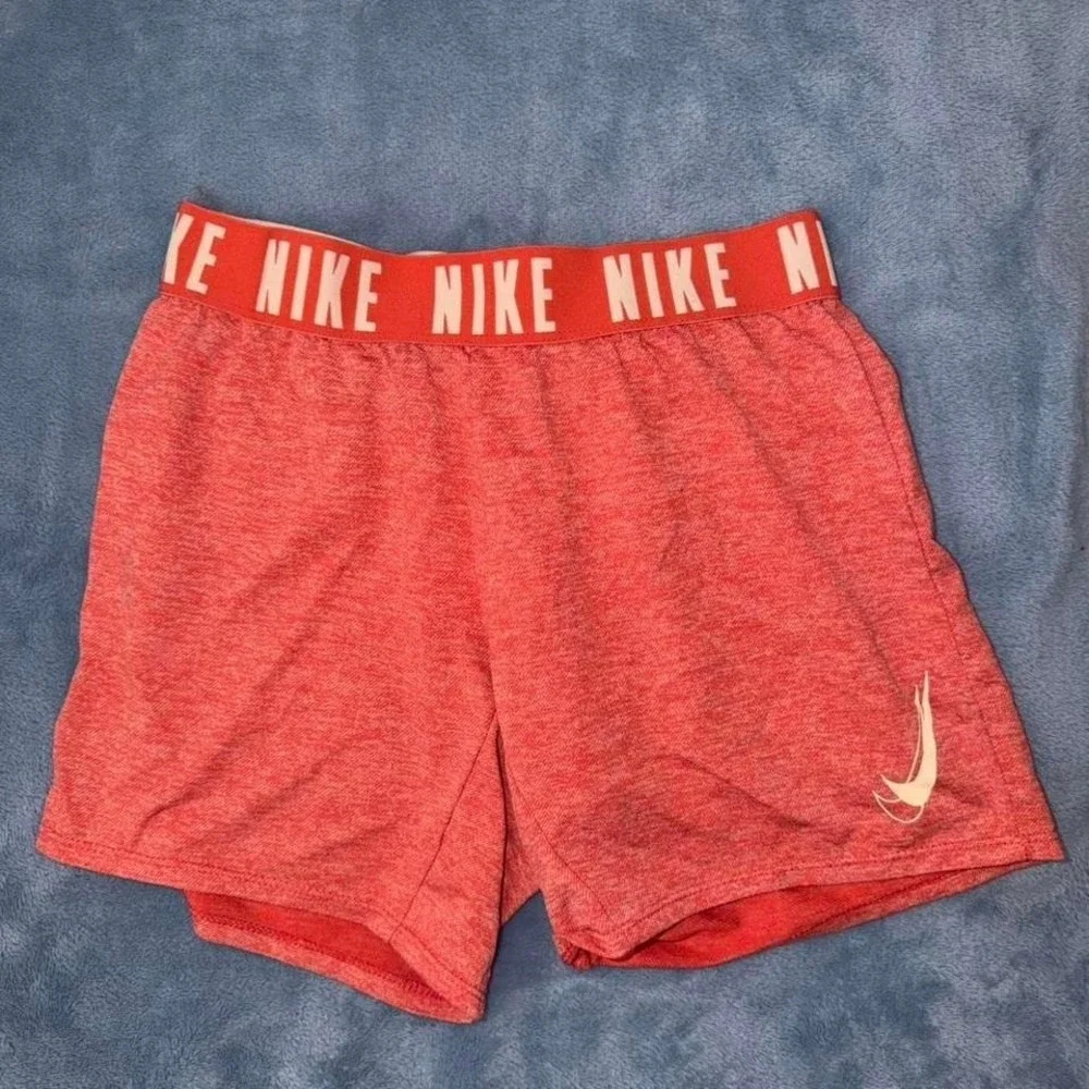 Nike red Dri-Fit shorts women Size‎ S