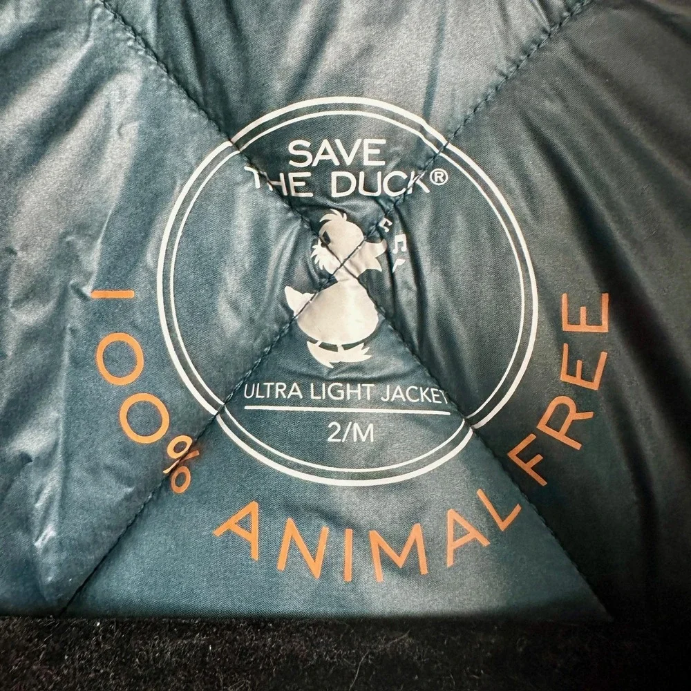 SAVE THE DUCK logos packable pattern