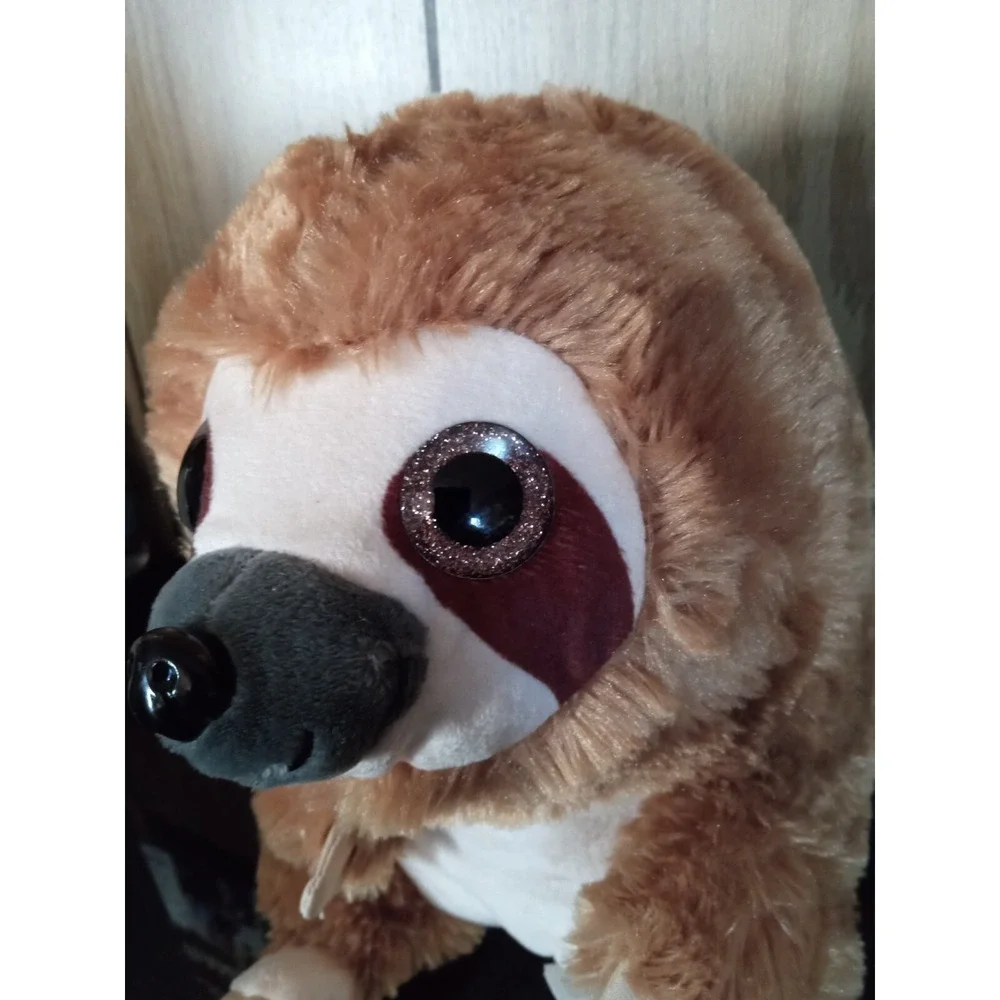 Sloth Plush Creators of Quality Fun Light Brown and Tan‎ Belly Nanco