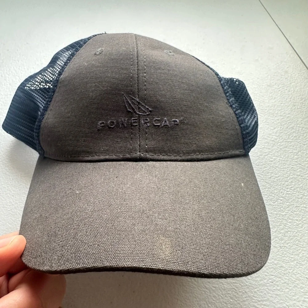 Powercap Mens Adult Trucker Hat Mesh‎ Back Adjustable Baseball Cap
