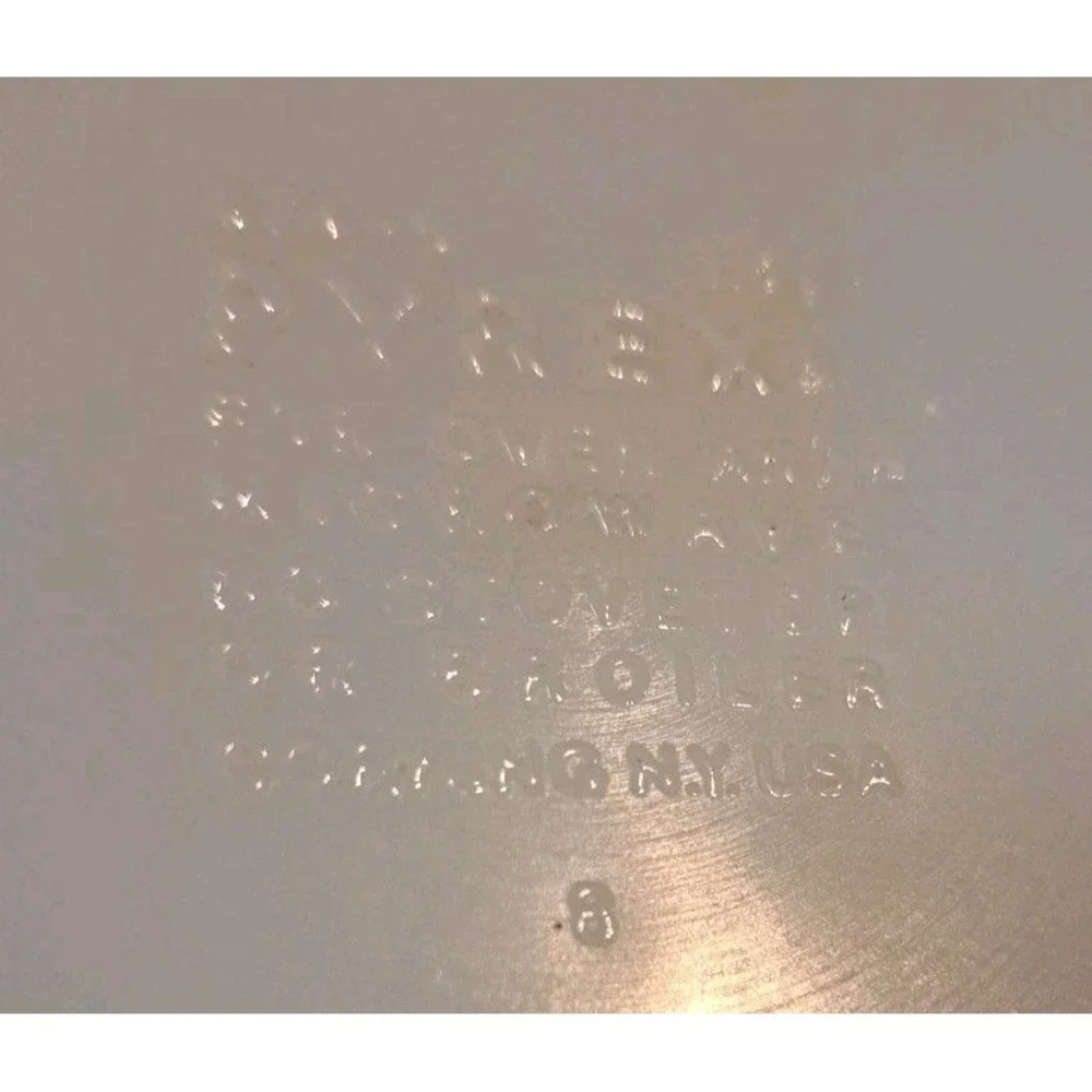 Pyrex this casserole