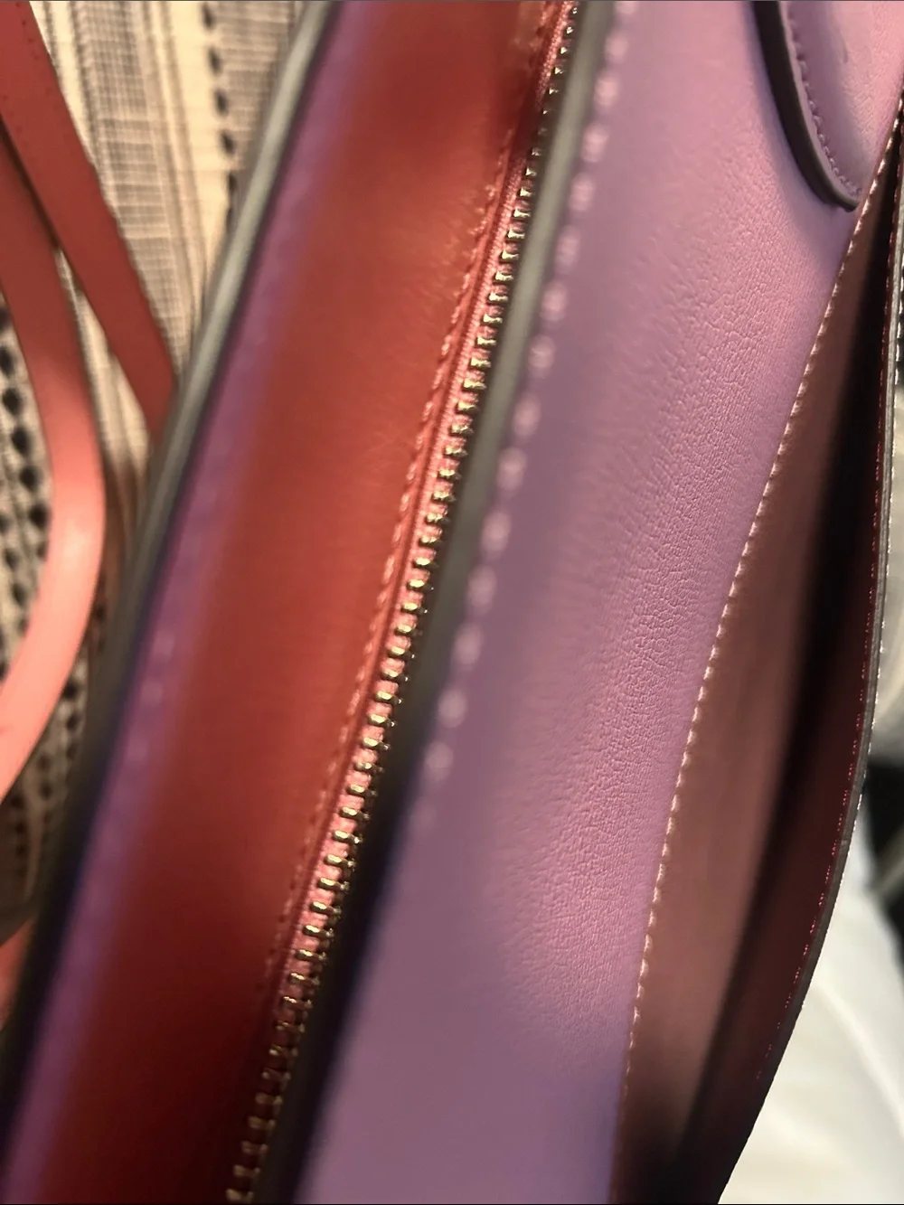 kate spade structured leather
