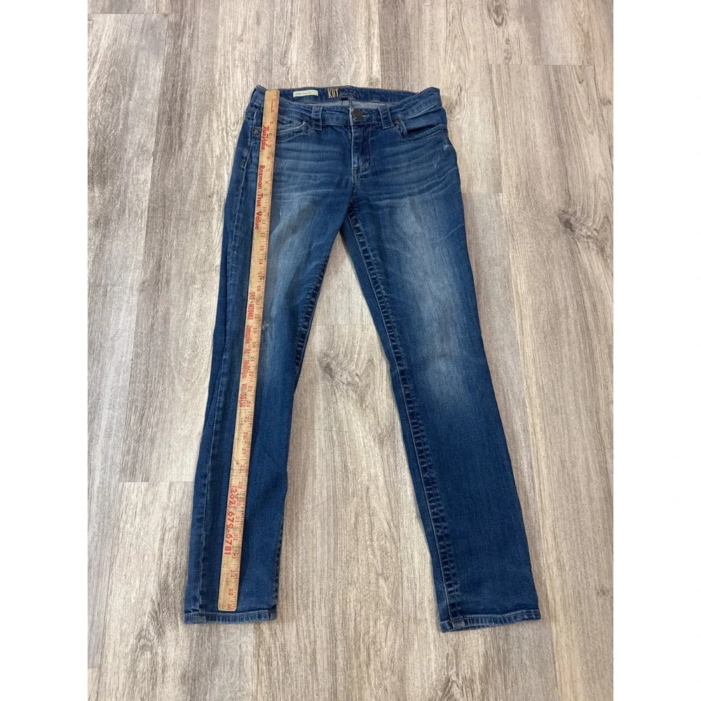 Kut from the Kloth Sammie Straight Leg Jeans Women Size‎ 4 Medium Wash
