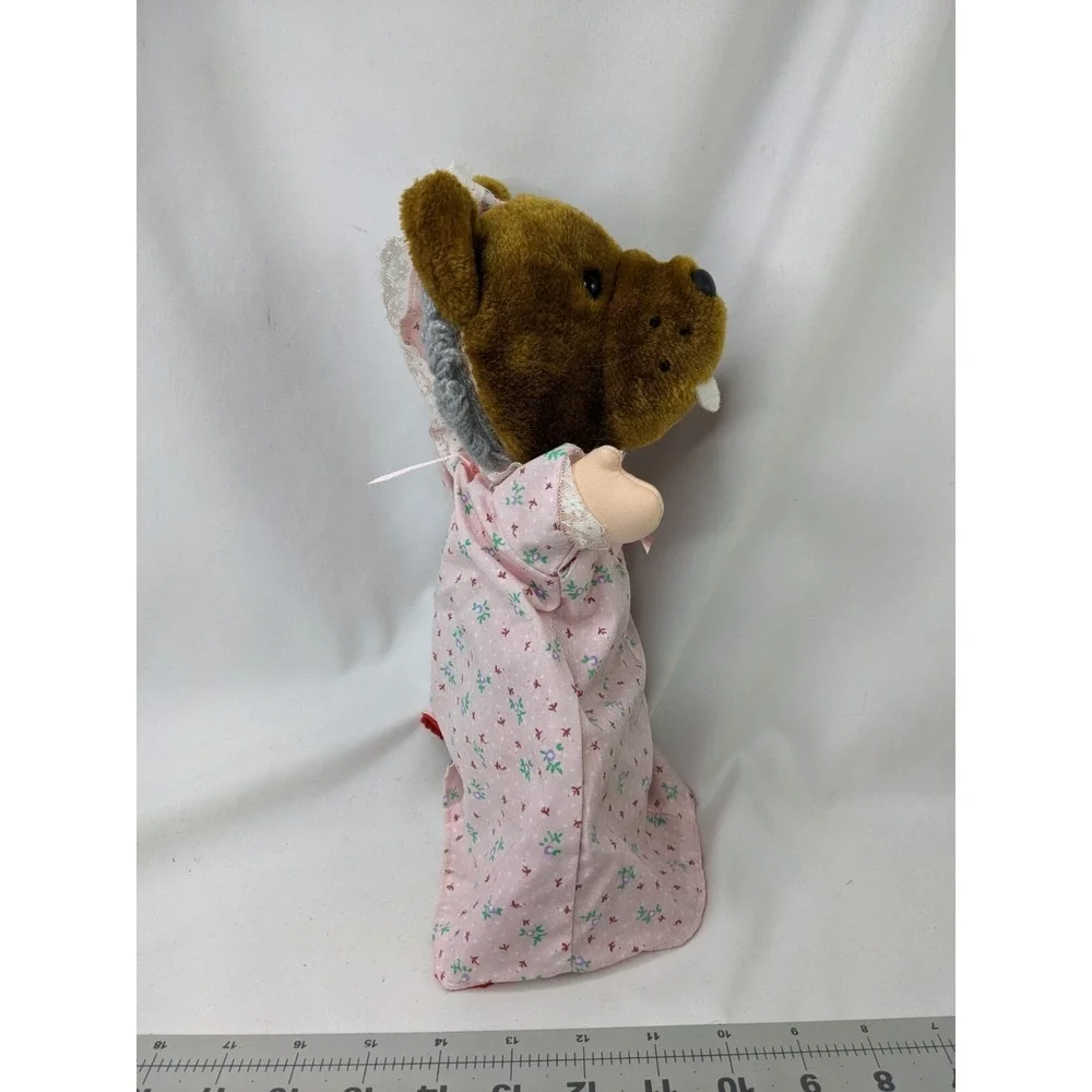 Kappelhof Little Red Riding Hood Plush Reversible Wolf Grandma 12‎ Inch Stuffed