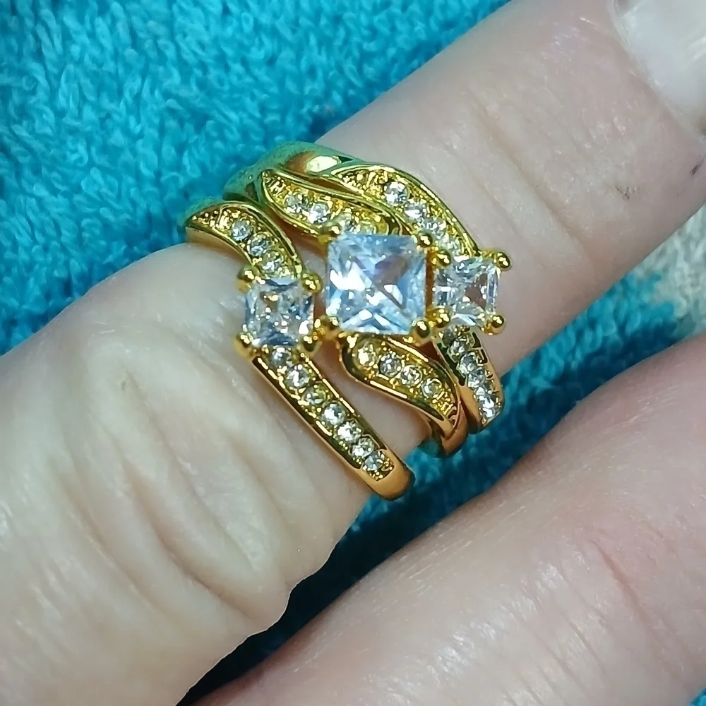 N/A goldtone wedding