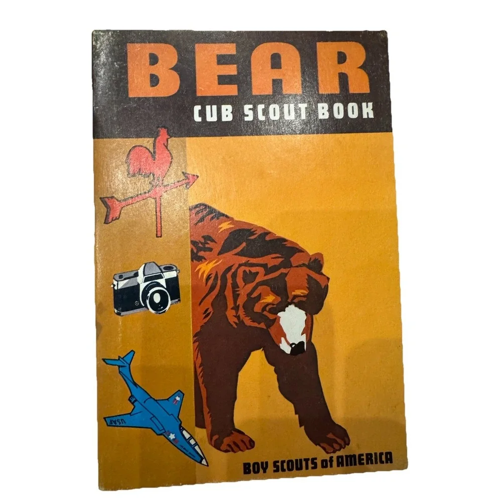 1967‎ Boy Scouts of America Bear Cub Scout Book BSA Used