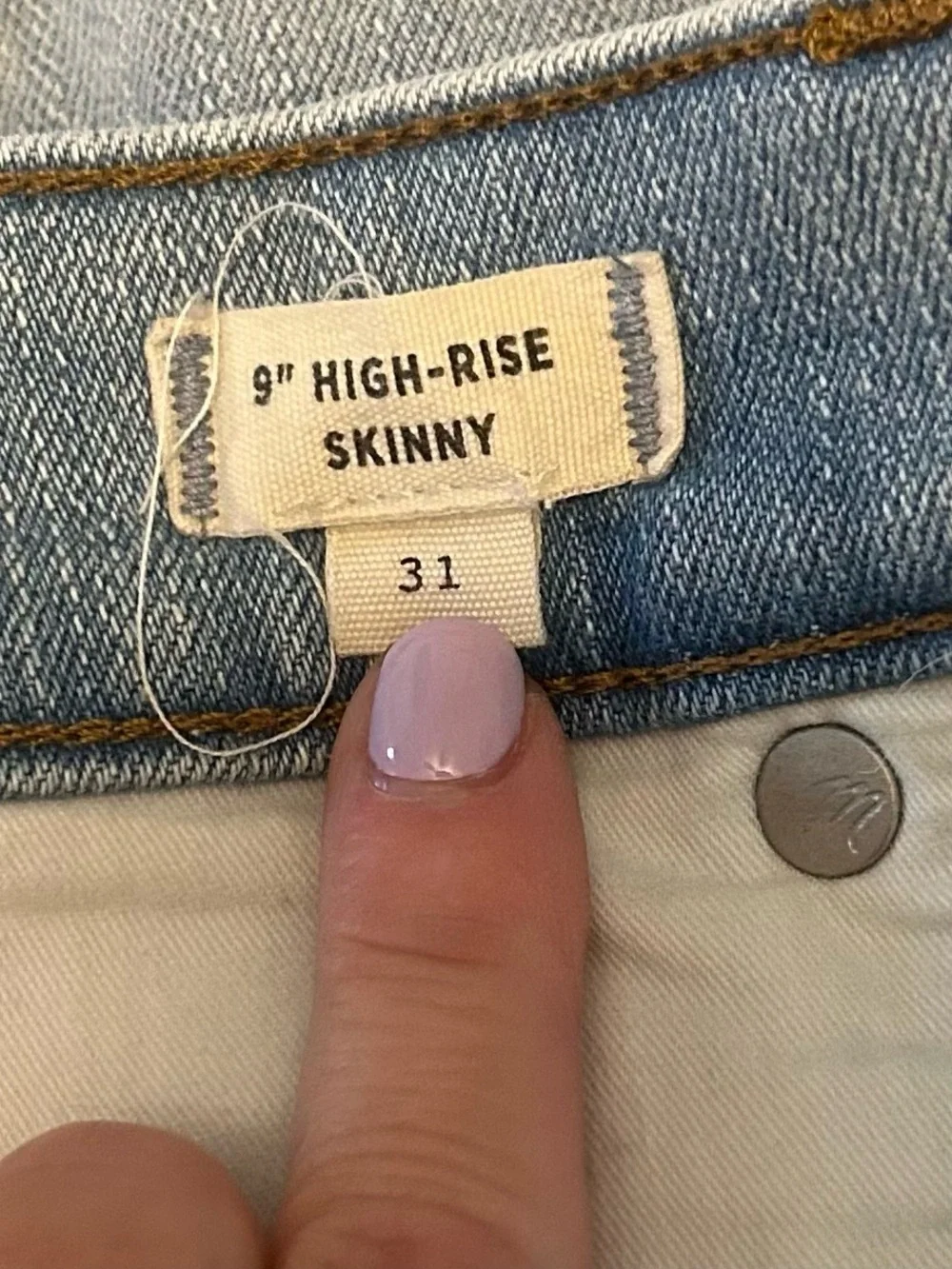 Madewell 9” high
