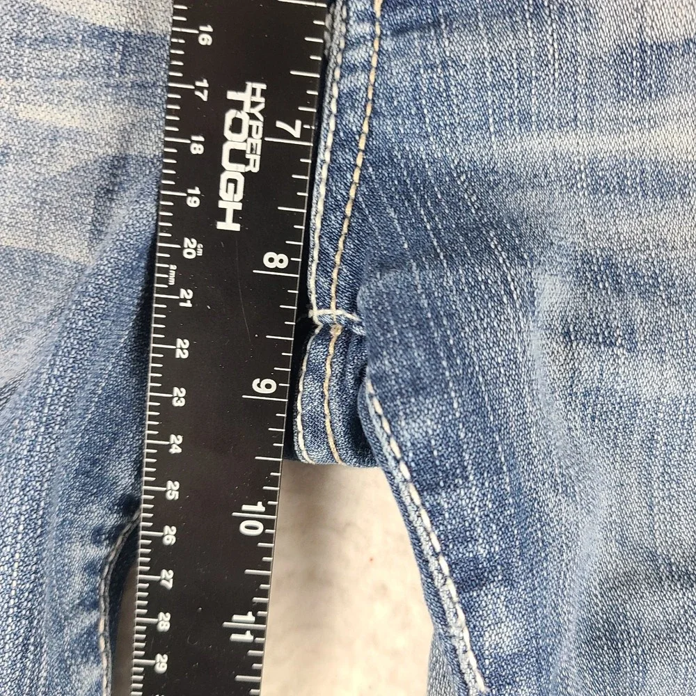 Buckle denim jeans