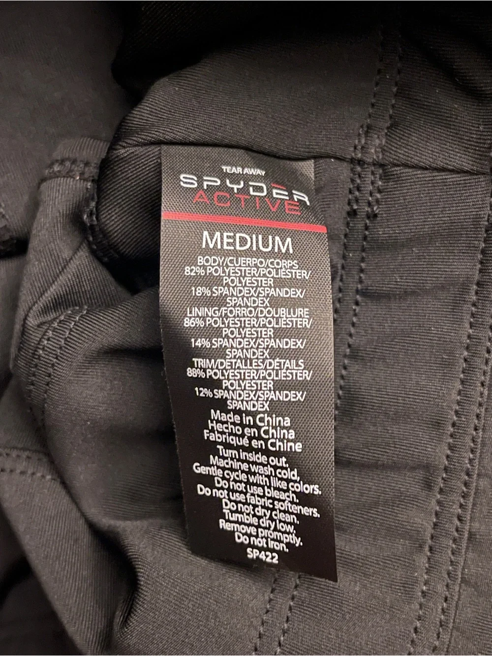 Spyder athletic racerback