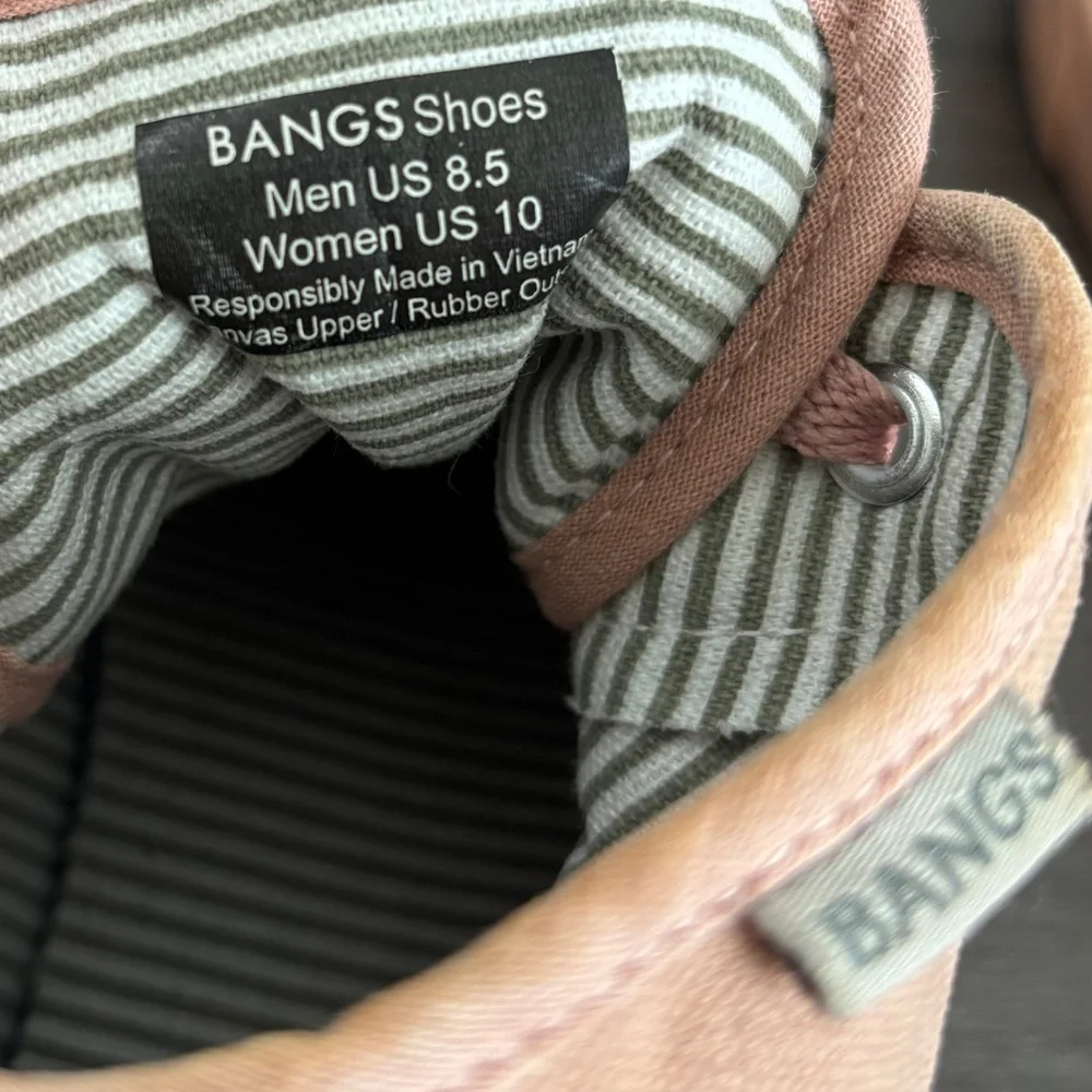 Bangs canvas pink