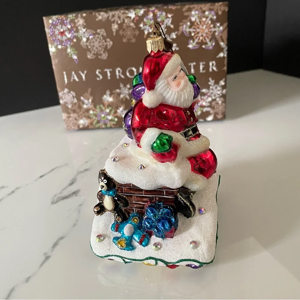 Jay Strongwater santa up