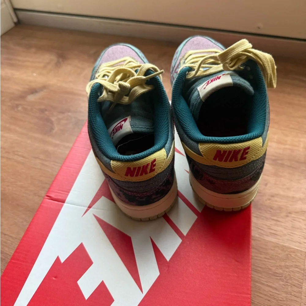Nike shoe showing