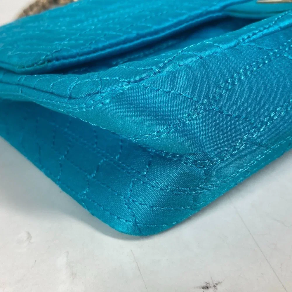 CHANEL blue shoulder
