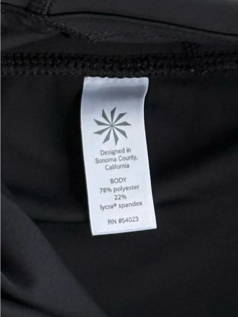 Athleta black full