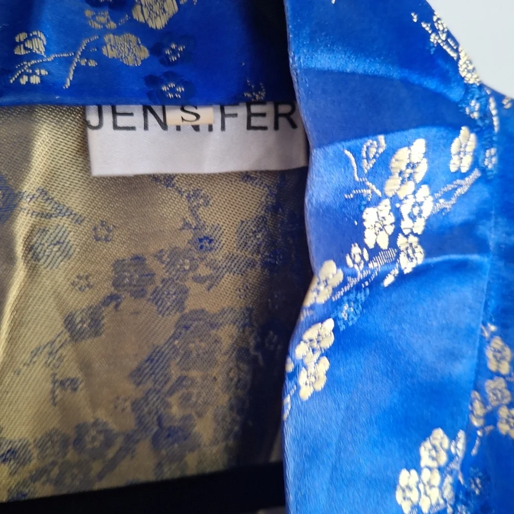 Vintage Jennifer elegant blue