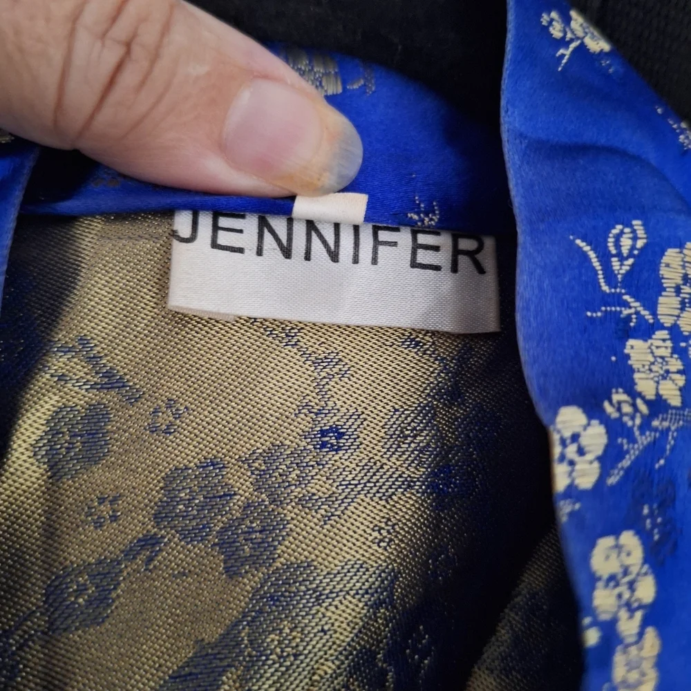Vintage Jennifer elegant blue