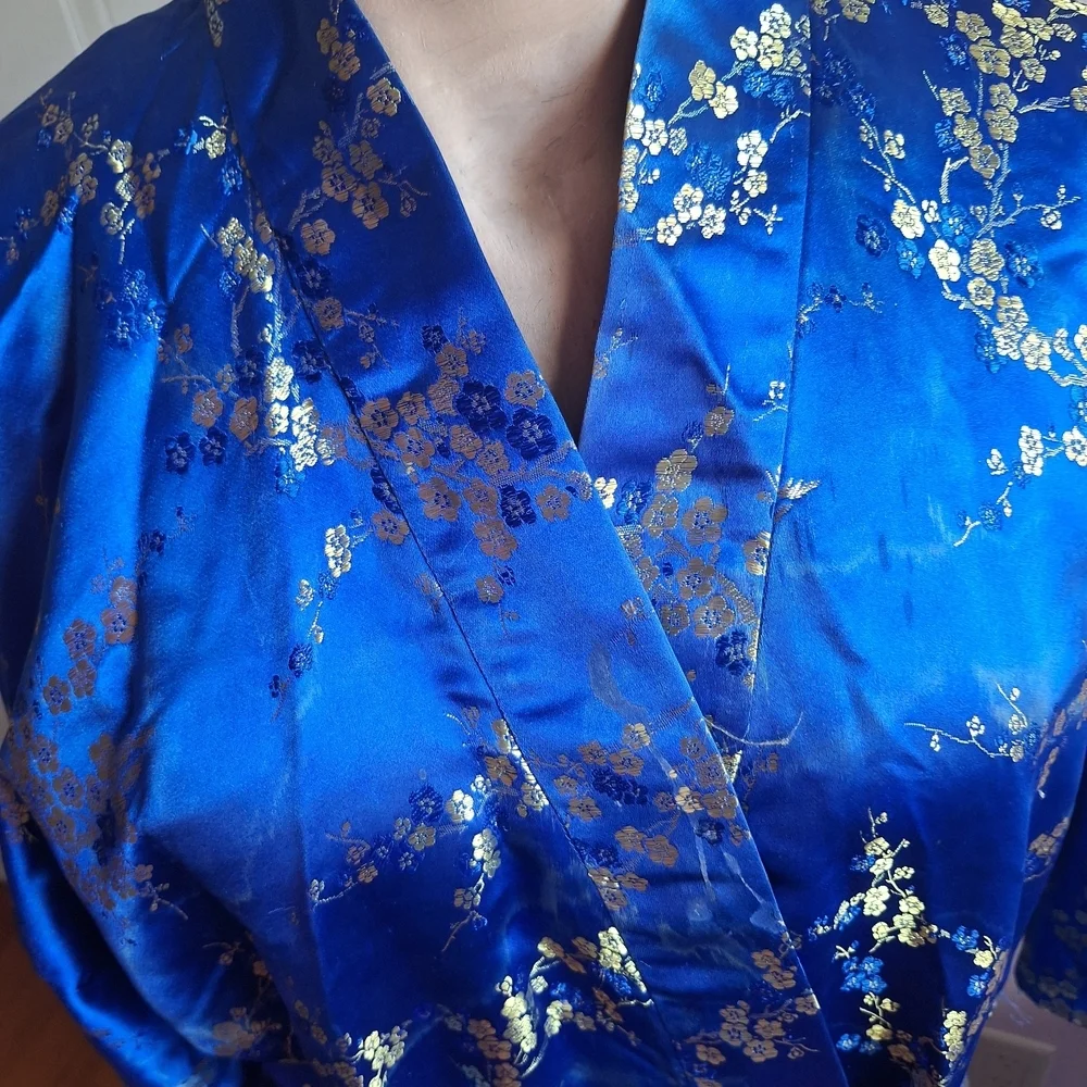 Vintage Jennifer elegant blue