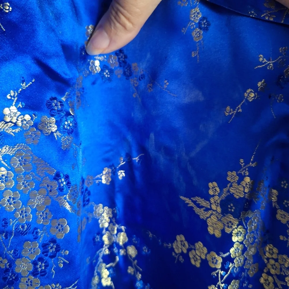 Vintage Jennifer elegant blue