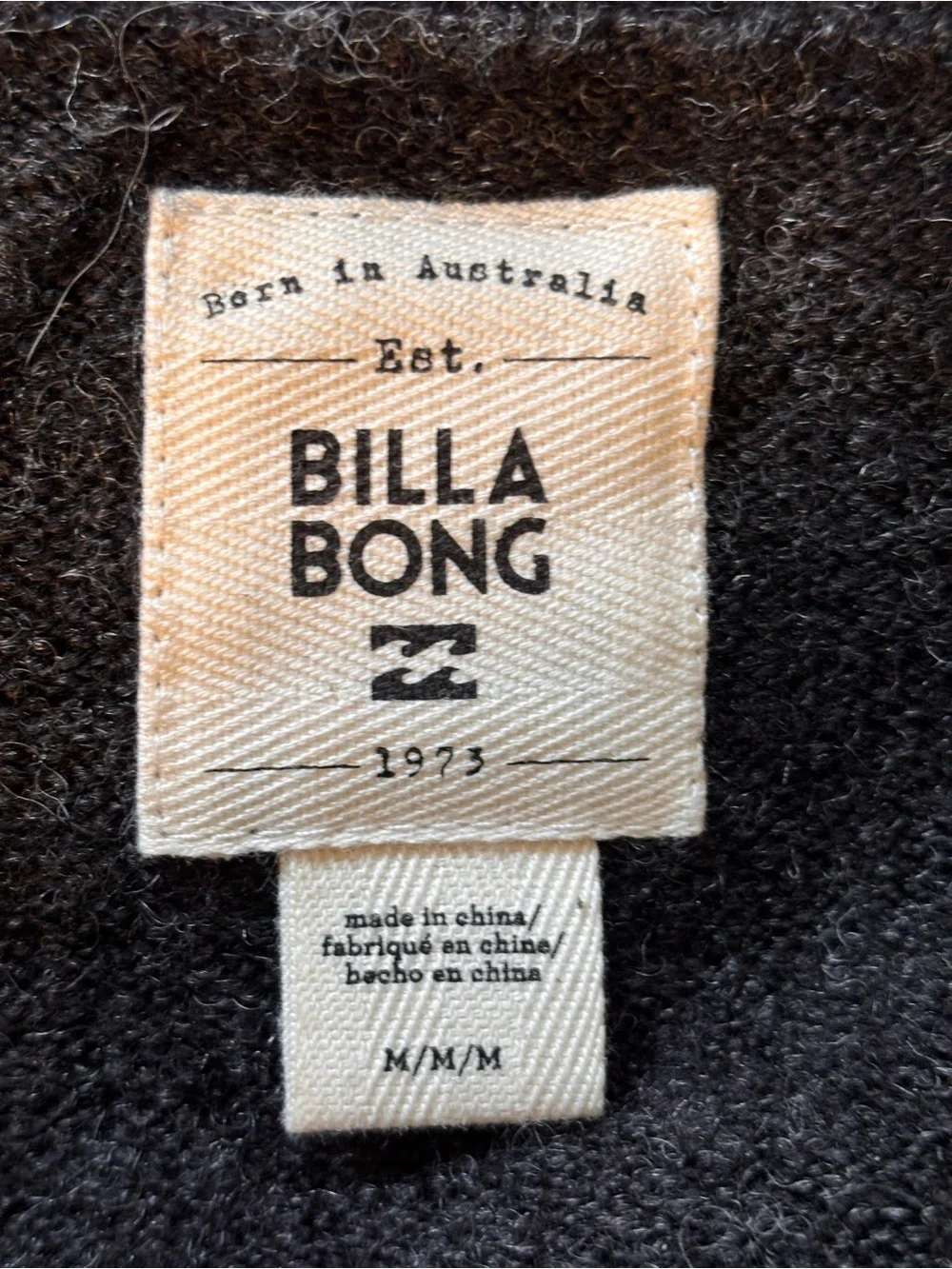 Billabong dark gray