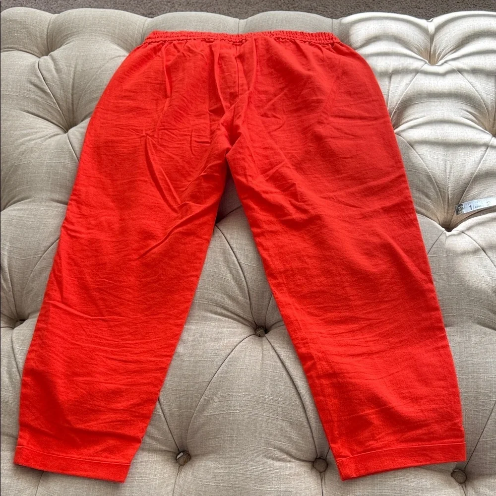 J. Crew Bright Orange Pants