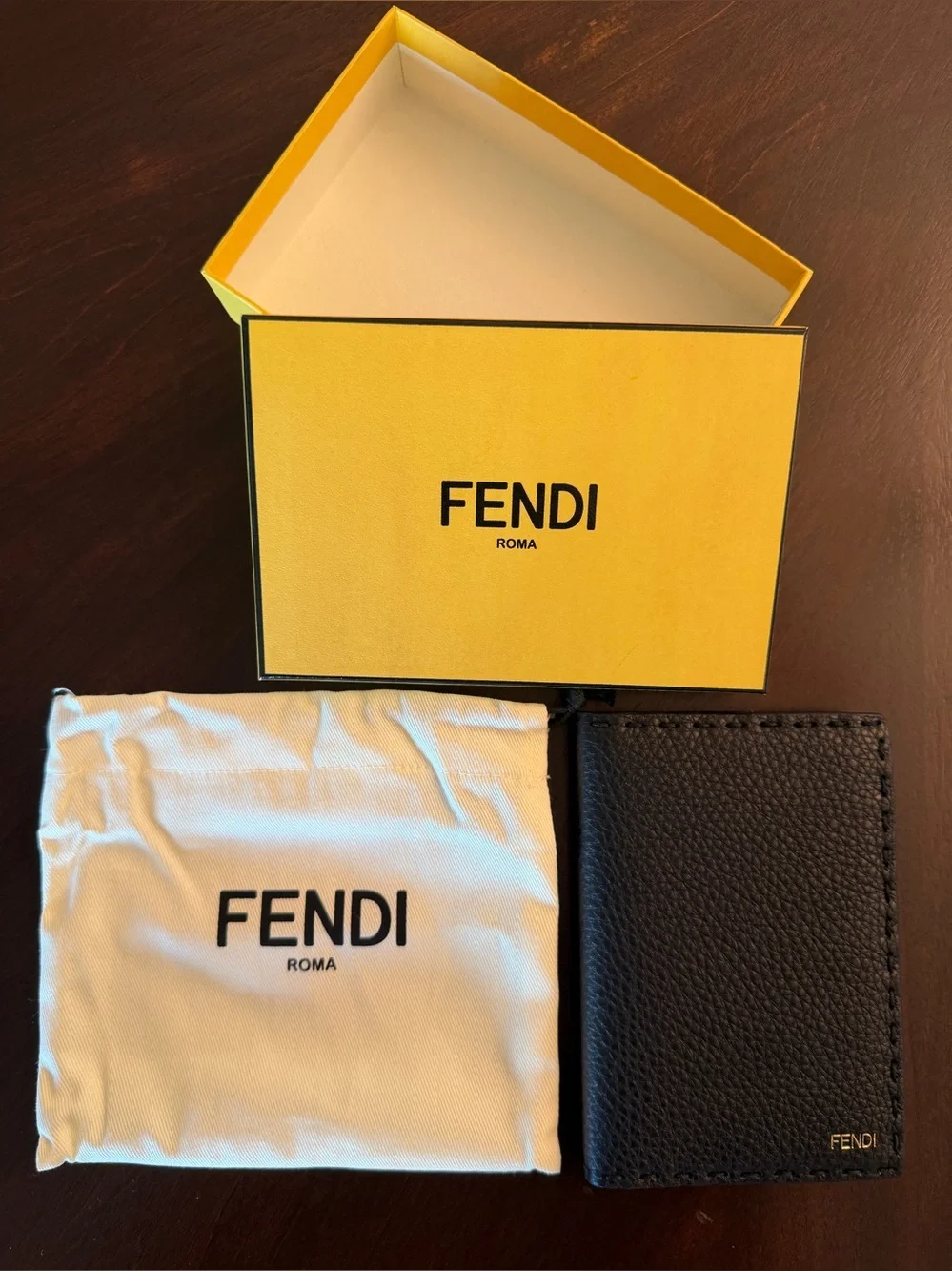 Fendi passport holder