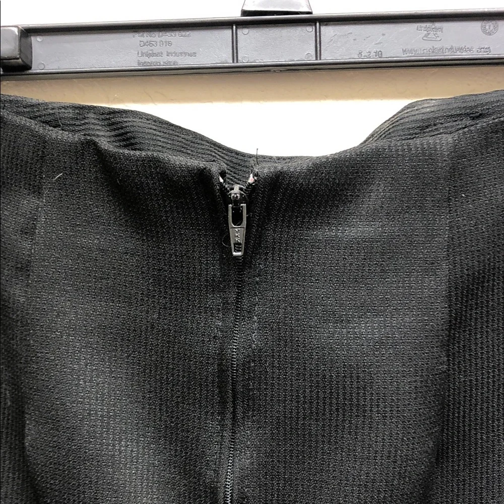 Tracy Evans Black Textured Belted Mini Skirt
