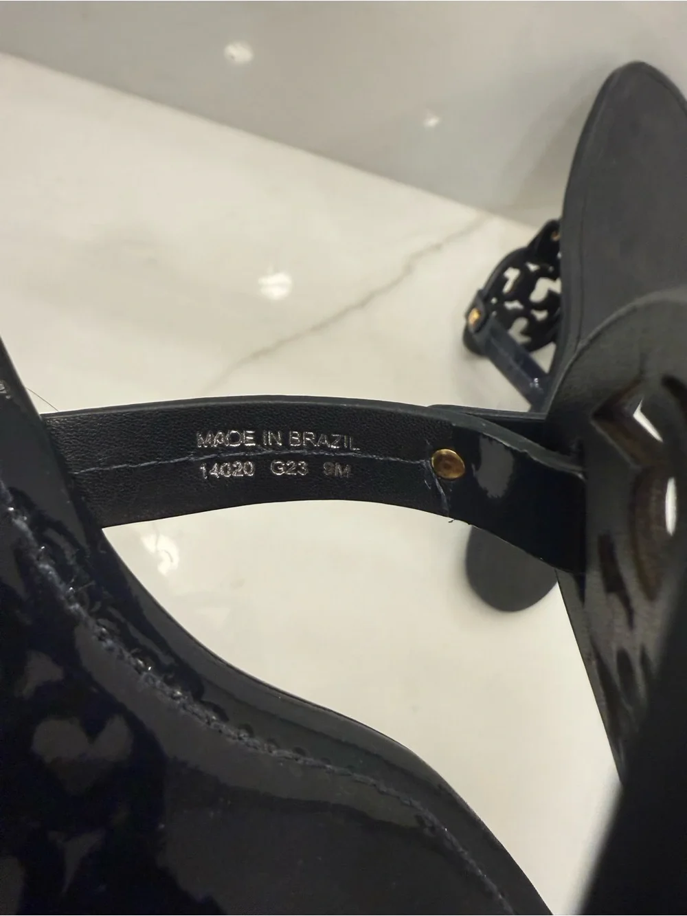 Tory Burch accents wear