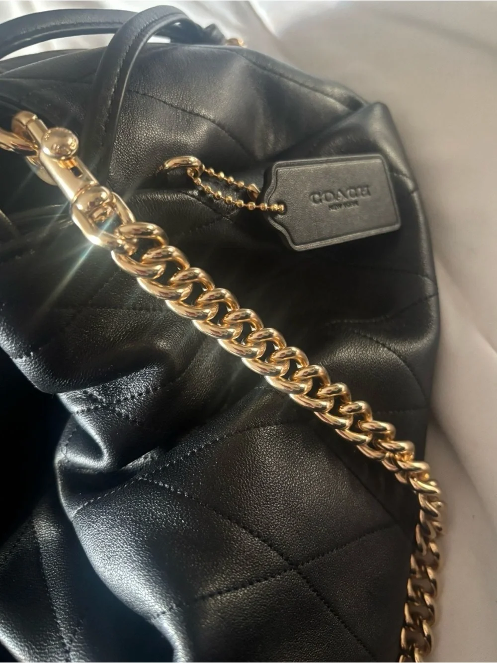 Coach genuine shoulder