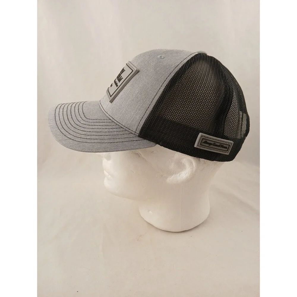 Billy Graham Evangelical Association Est. 1950 Gray Snapback Hat/Cap-EXCELLENT!