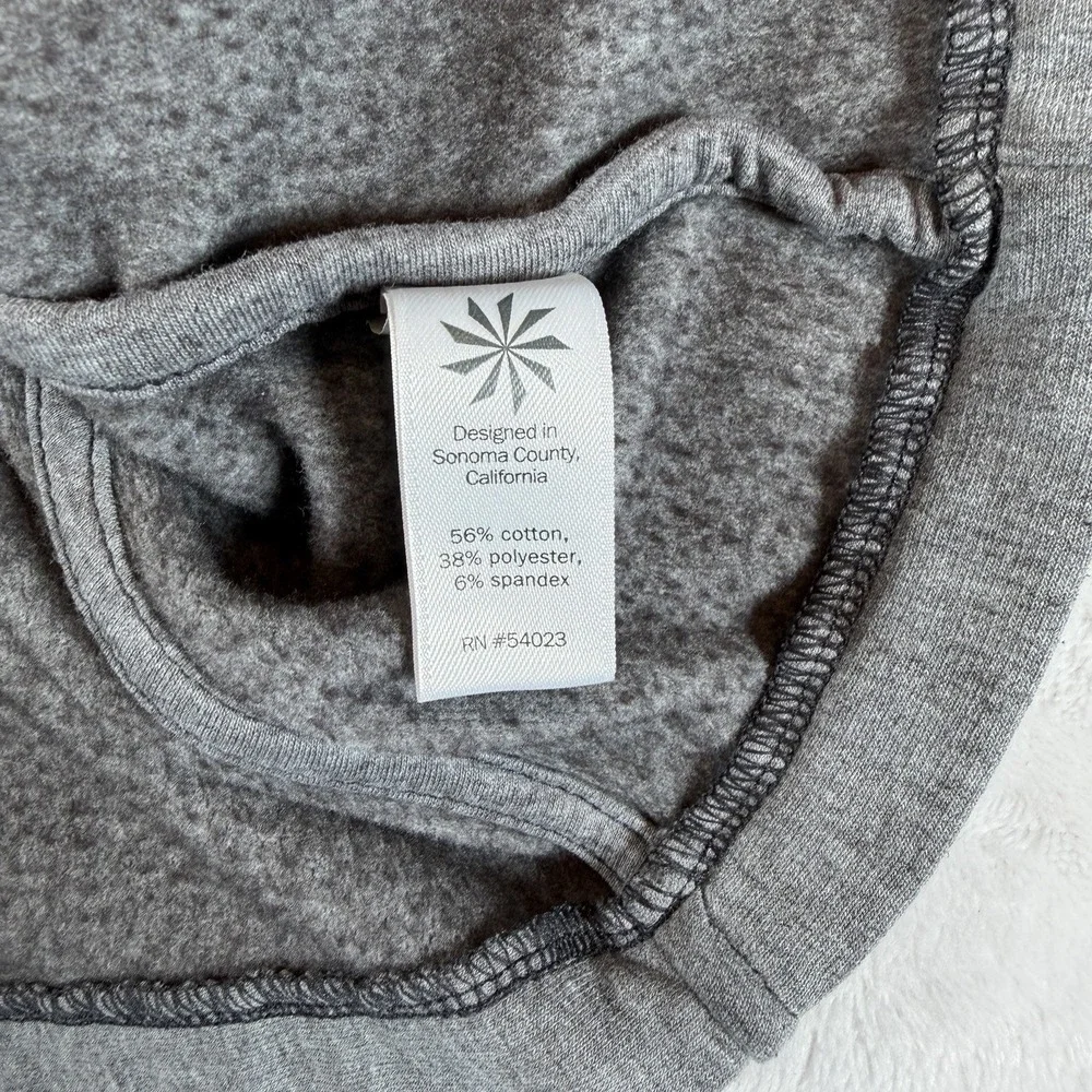 Athleta Jacket Women's Sz M Gray City Limits Moto Diagonal Zip Stretchy Athletic