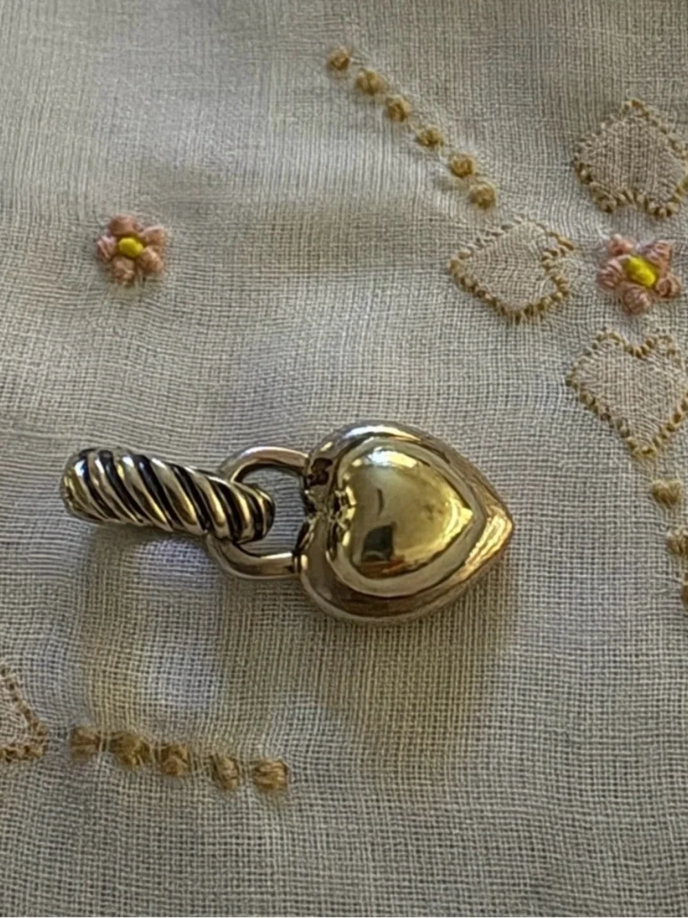 David Yurman polished heart