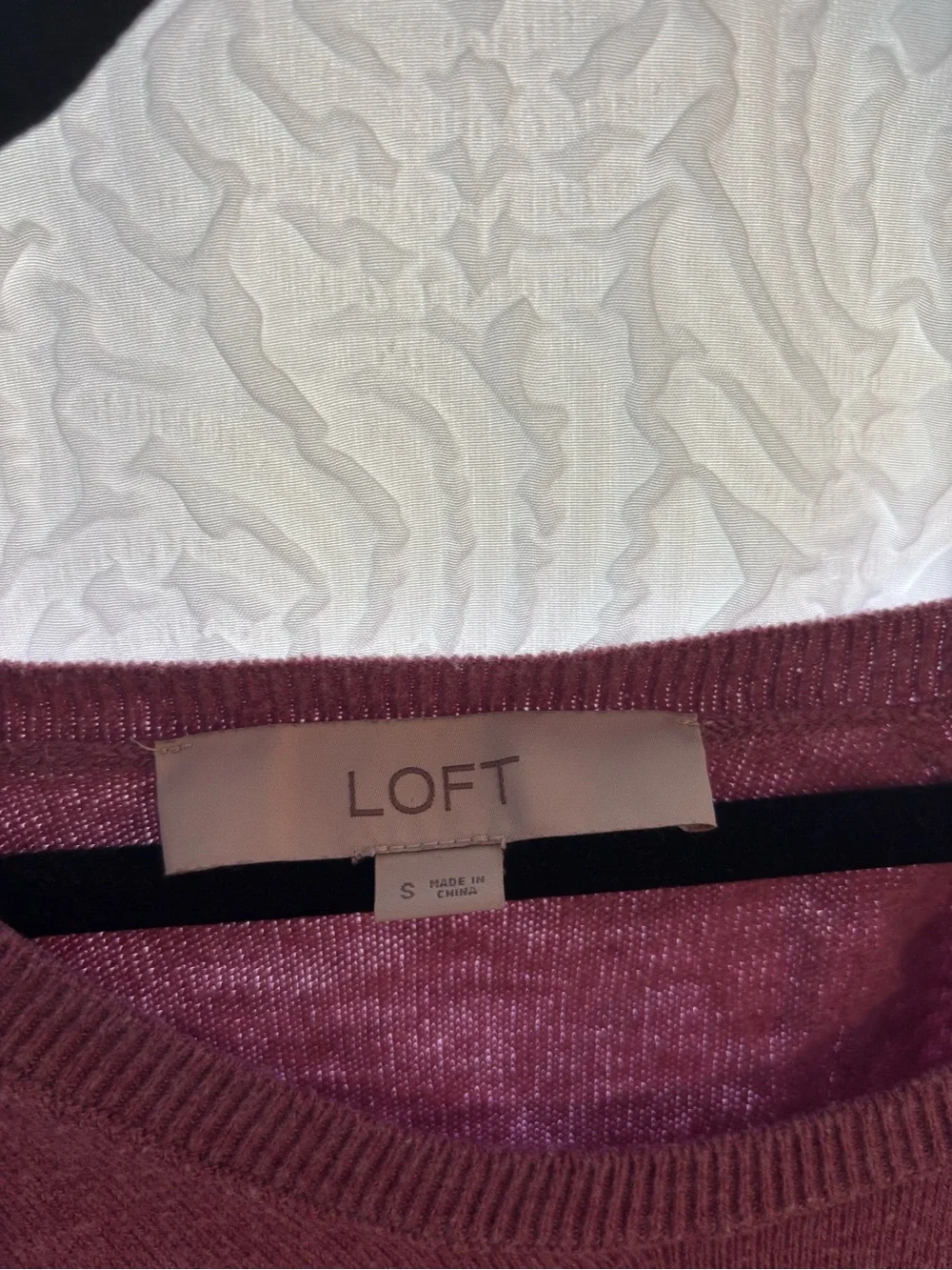 LOFT mauve round