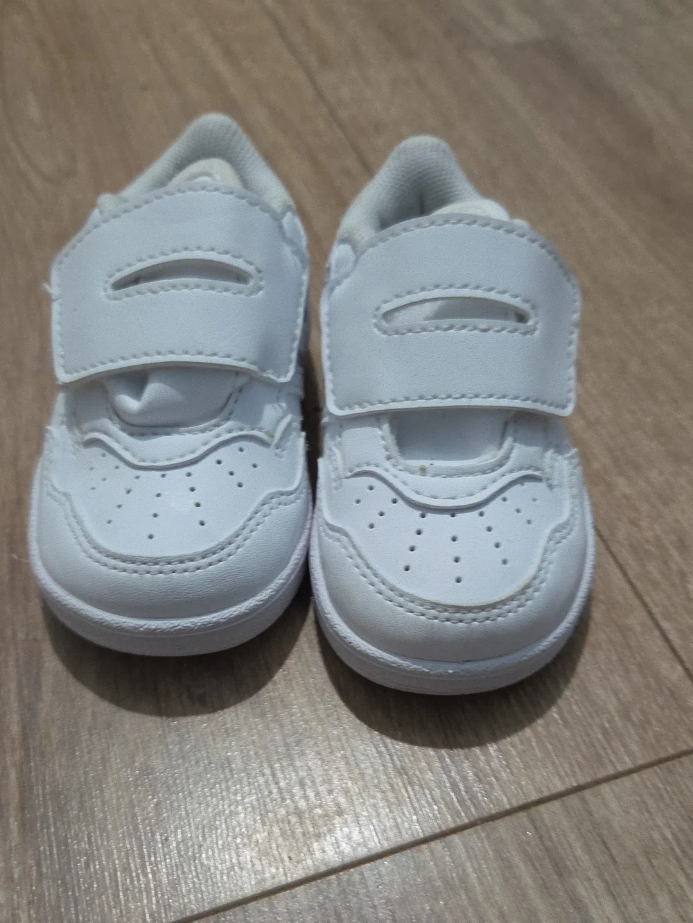 Kids Adidas White Shoes