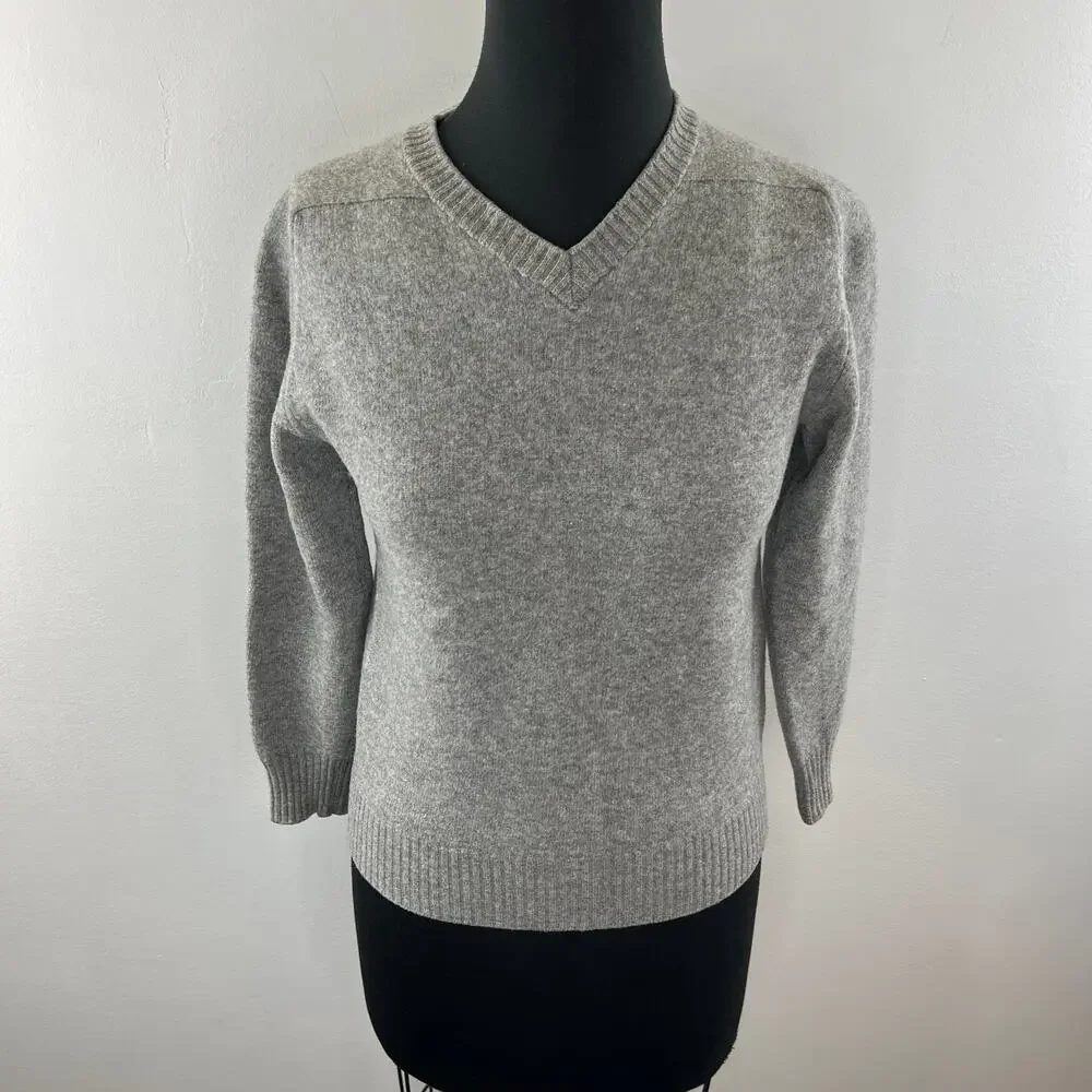 A.P.C. gray knit