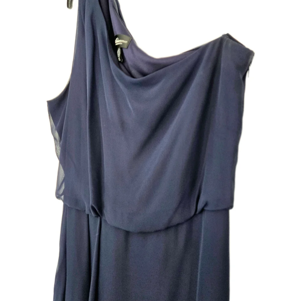 Adrianna Papell Midnight One-Shoulder Dress