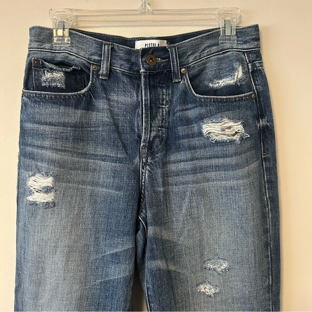 pistola distressed jeans