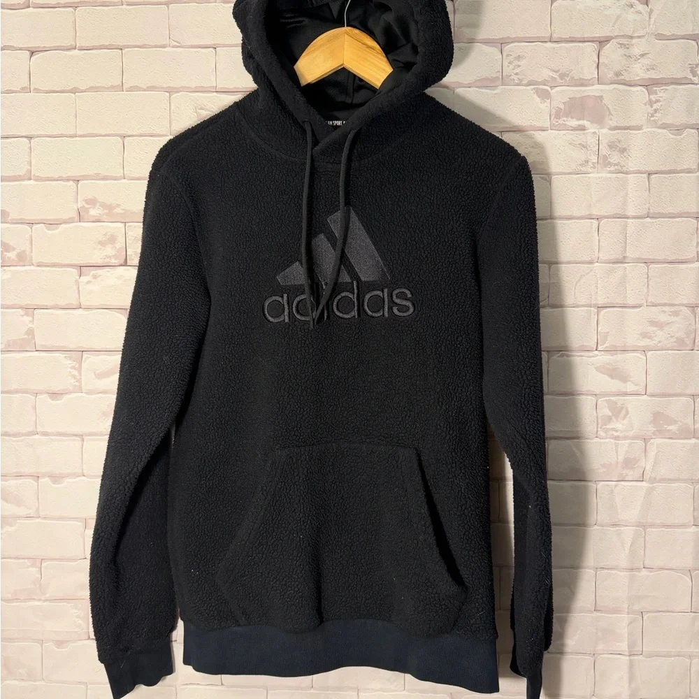 Adidas‎ Women’s Textured Black Hoodie