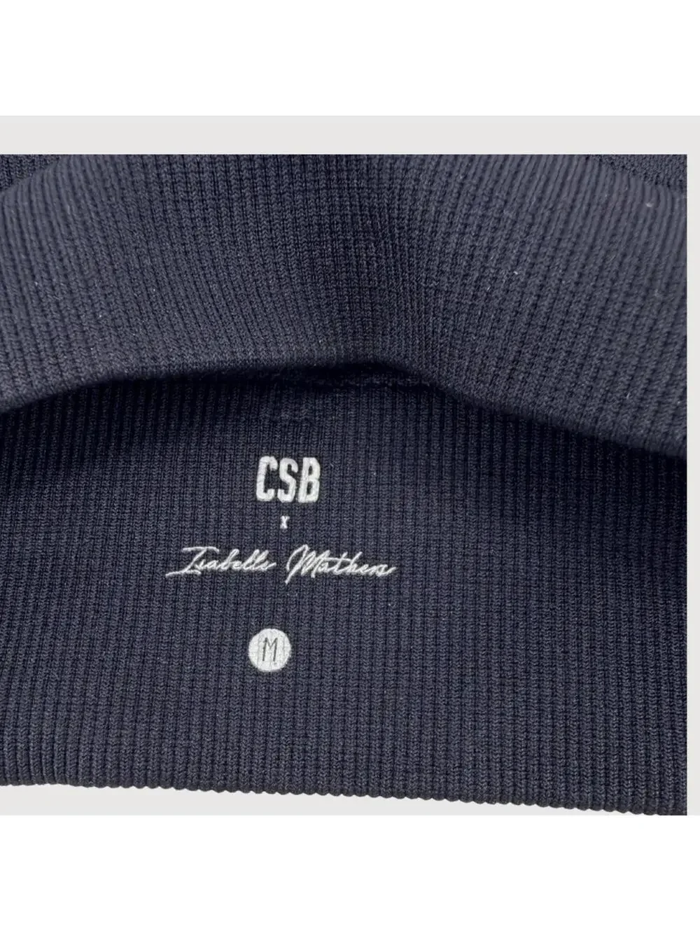 Csb black racerback